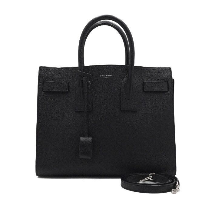 Yves Saint Laurent Small Sac de Jour Tote Bag and Shoulder Bag Black Size ONE SIZE - 1 Thumbnail