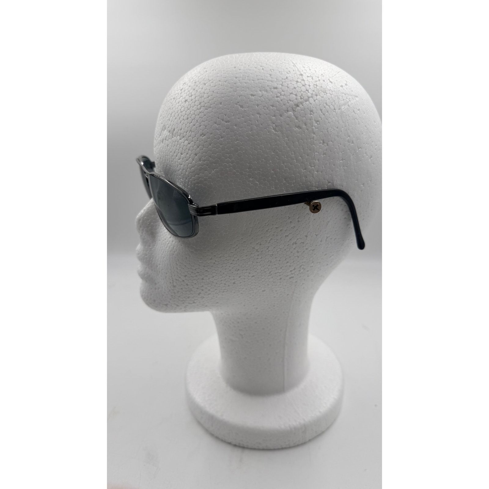 Other Aztec AZ505 Gunmetal Black Aviator Eyeglasses FRAME ONLY Size ONE SIZE - 2 Thumbnail
