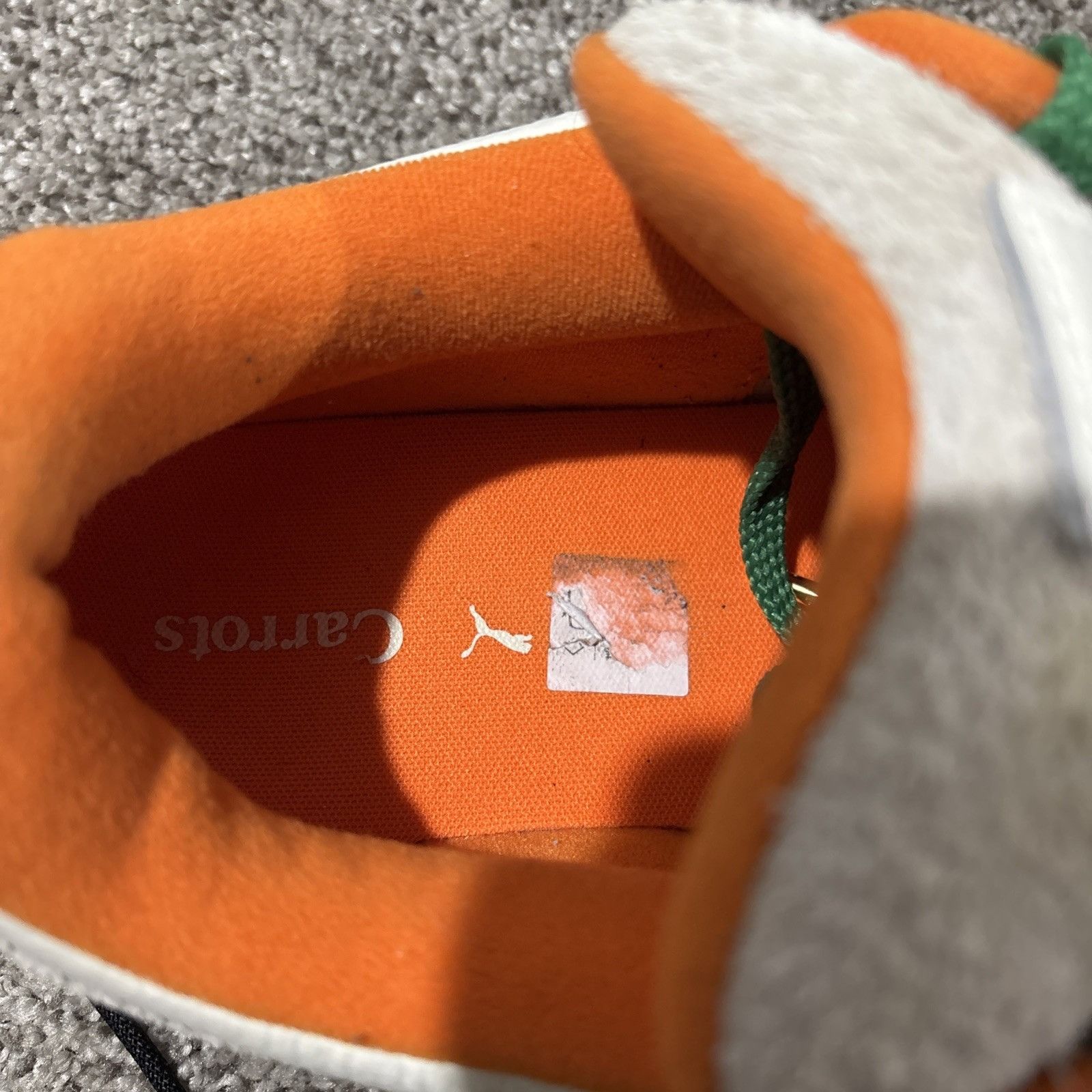 Puma PUMA Mens Sz 13 Anwar Carrots Suede XL Scavenger Hunt White Size US 13 / EU 46 - 8 Thumbnail