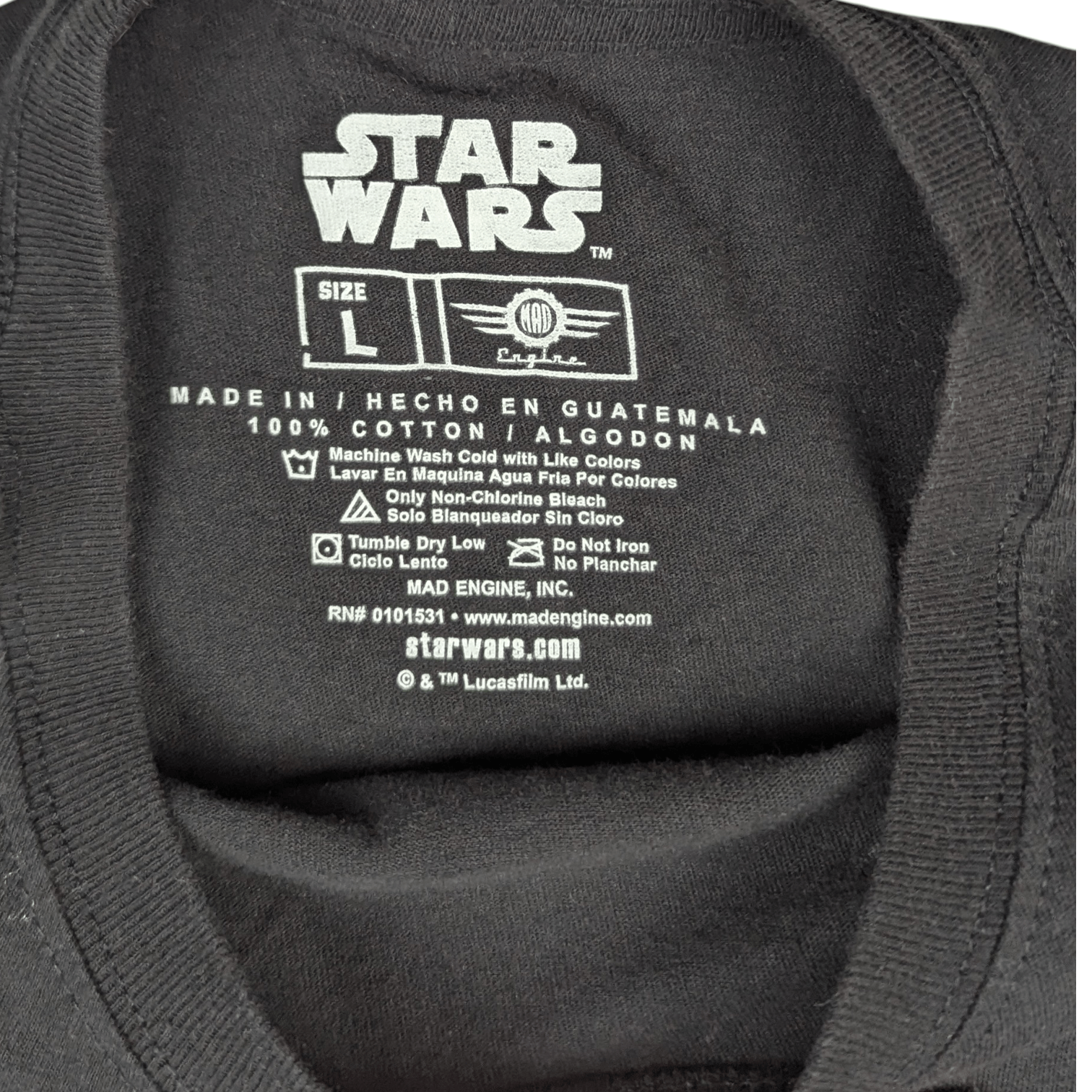 Star Wars STAR WARS Tee Shirt Rare!! Size US L / EU 52-54 / 3 - 8 Thumbnail