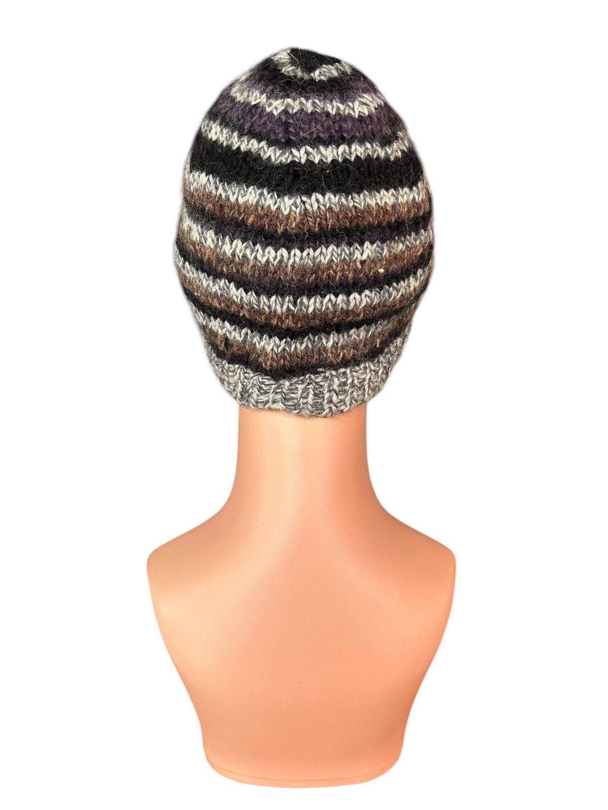 Japanese Brand × Kapital × Vintage Crochet Knitted Handmade hairy Beanie Hats Size ONE SIZE - 3 Thumbnail