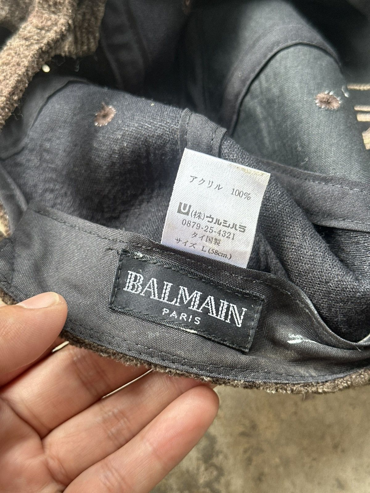 Balmain Vintage Balmain Paris ‘B’ Logo Hats Size ONE SIZE - 13 Thumbnail
