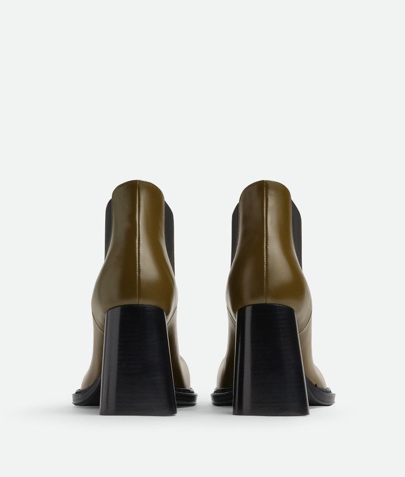 Bottega Veneta o1s1rm0426 Cliff Chelsea Ankle Boots in Olive Oil Size US 9 / IT 39 - 3 Thumbnail