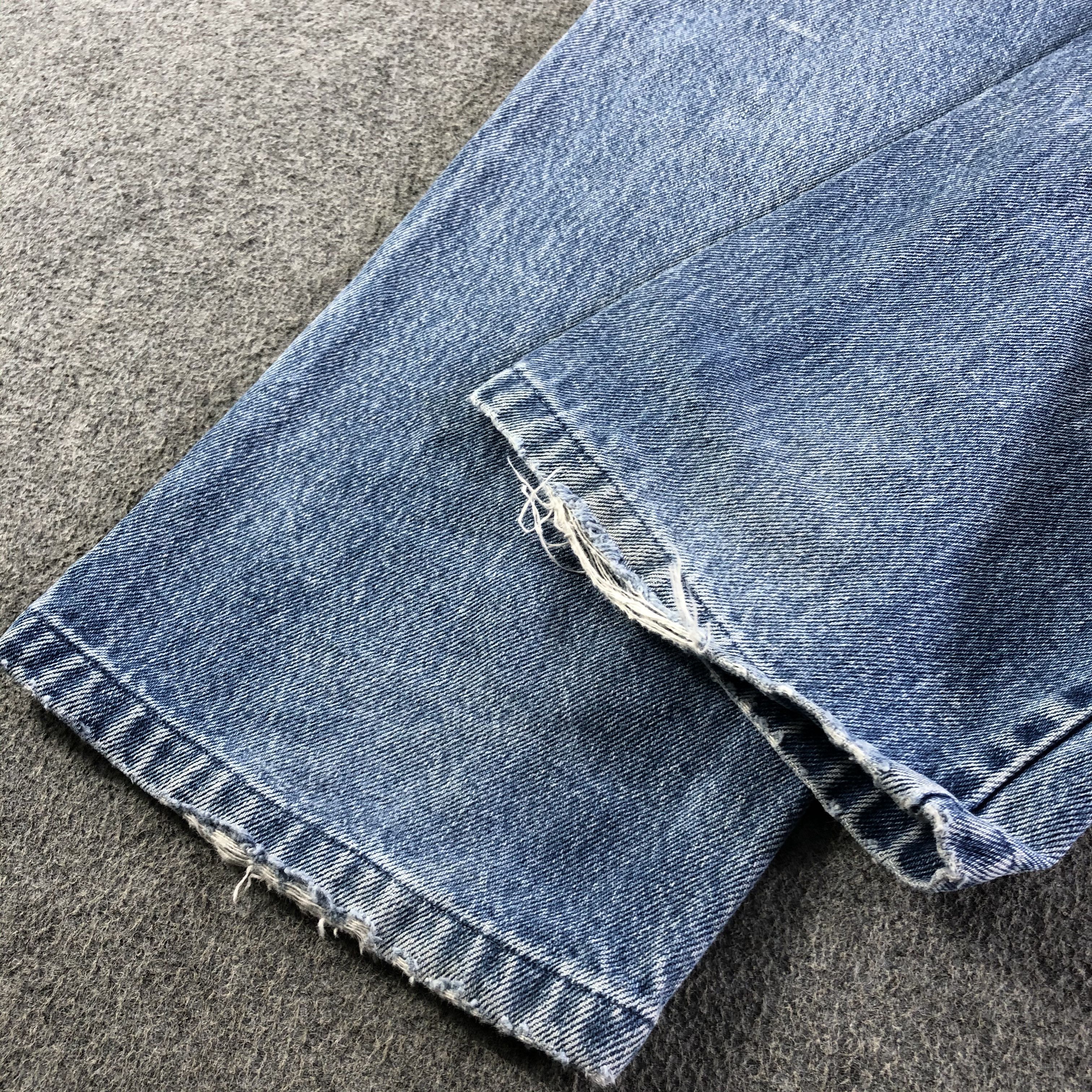 Levi's Vintage Blue Wash Levis Jeans-J3443 Size US 35 - 5 Thumbnail