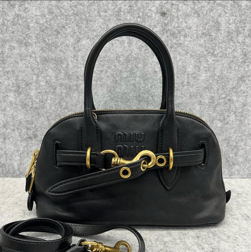 Miu Miu Miu Miu Nappa Leather Shoulder & Handheld Bag Size ONE SIZE - 1 Thumbnail