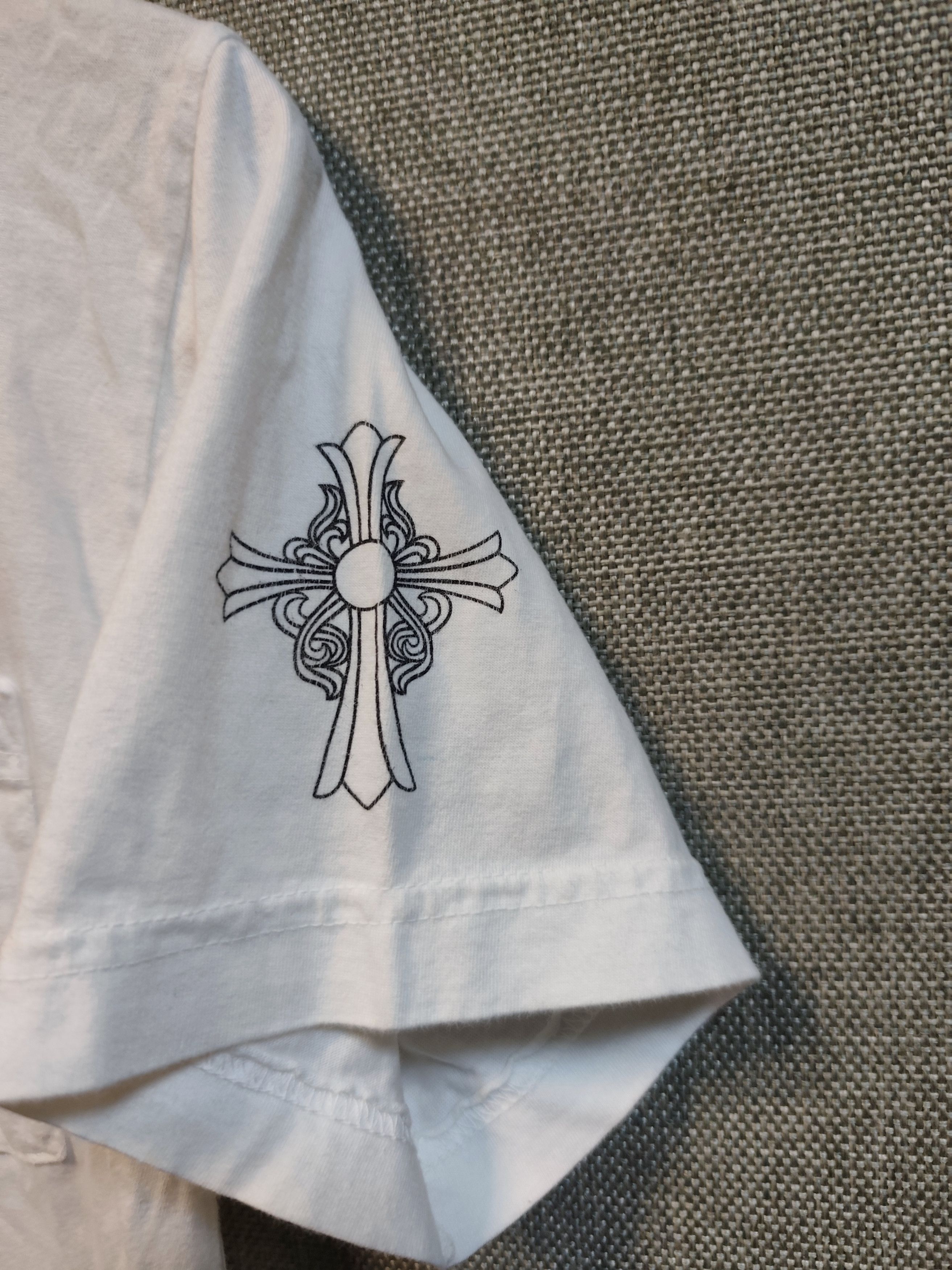 Chrome Hearts Chrome Hearts Horseshoe Logo Pocket Tee Size US S / EU 44-46 / 1 - 5 Thumbnail