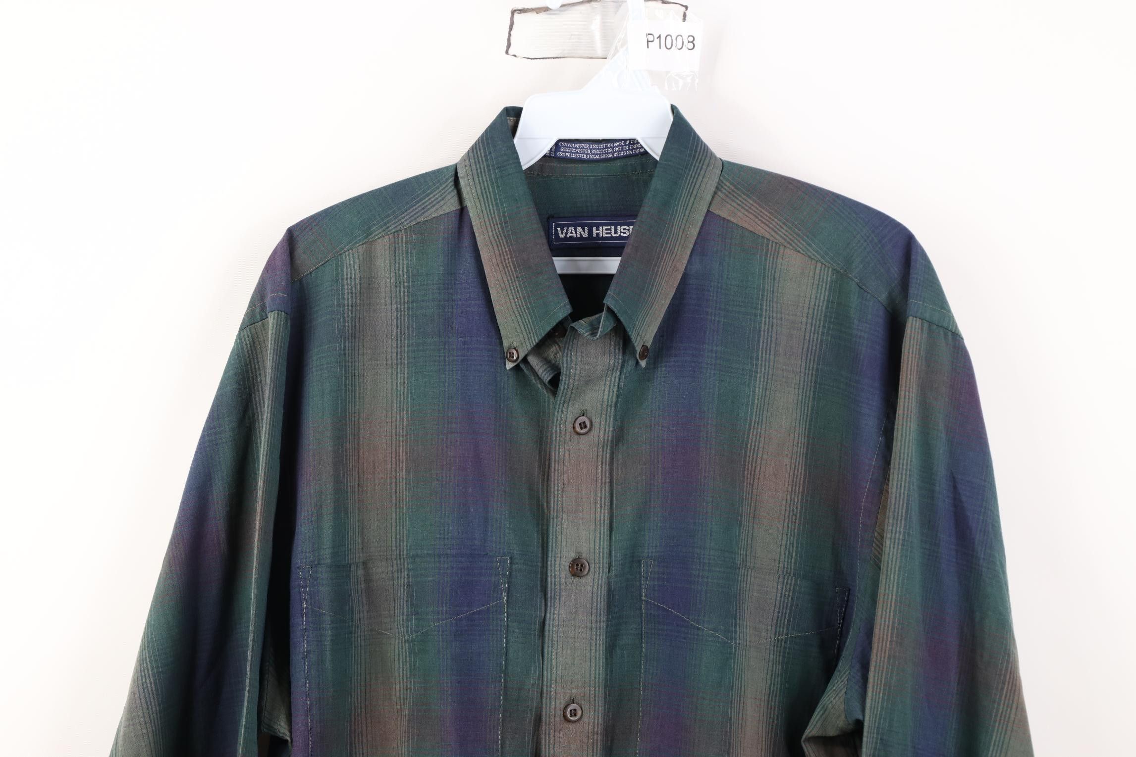 Vintage Vintage 90s Streetwear Pocket Collared Button Down Shirt Size US M / EU 48-50 / 2 - 2 Thumbnail
