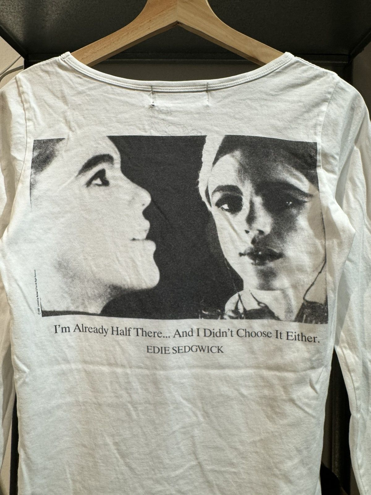 Andy Warhol × Hysteric Glamour Hysteric Glamour X Andy Warhol 2008 Edie SedgWick Longsleeve Size XS / US 0-2 / IT 36-38 - 5 Thumbnail