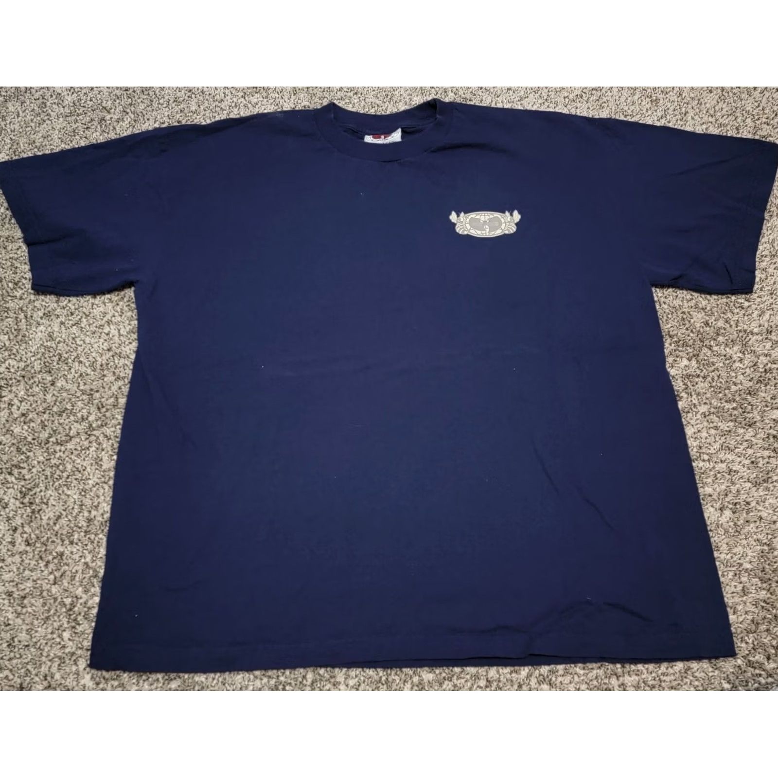 Vintage VINTAGE Wu Wear Shirt WU TANG CLAN Rap Killa Beez XL Blue 90s Mens Size US XL / EU 56 / 4 - 3 Thumbnail