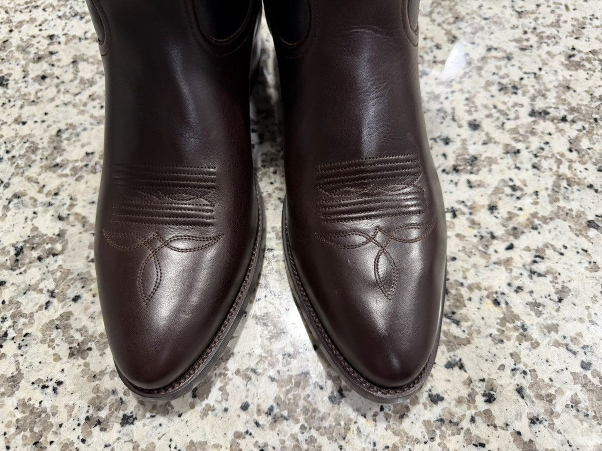 Ralph Lauren Purple Label Ralph Lauren Purple Label Calf Mid-cut Western Boots Size US 9 / EU 42 - 2 Thumbnail