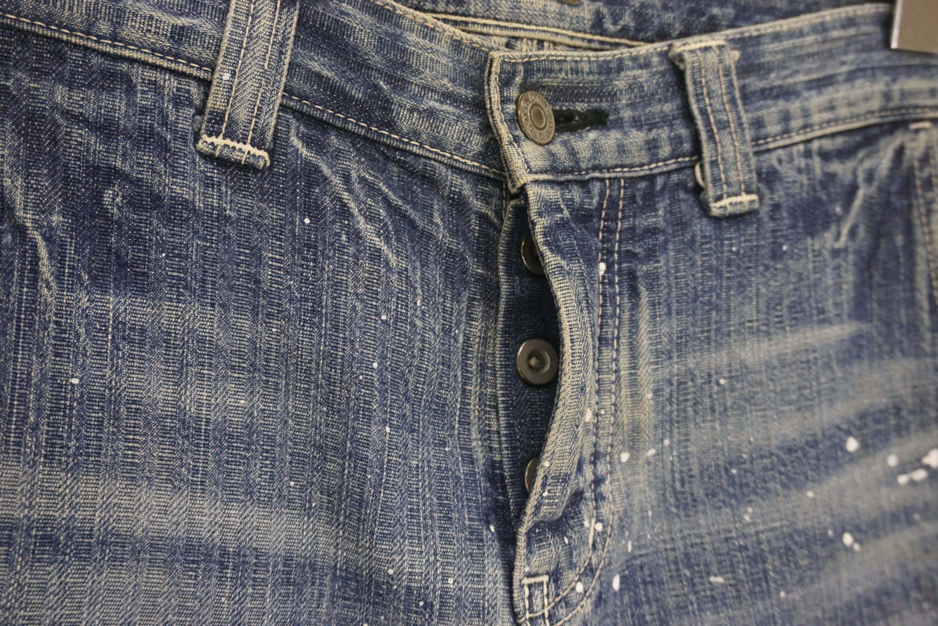 Japanese Brand Domingo Jeans Size W31xL27.5 Japanese Low-Rise Cropped Denim Size US 30 / EU 46 - 8 Thumbnail