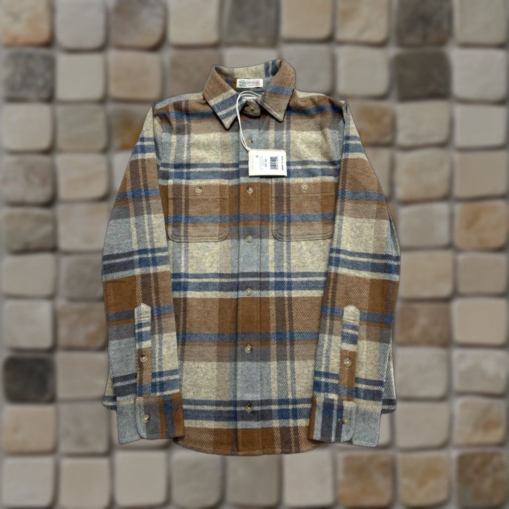 Faherty Faherty Shirt Womens XS Blue Button-Up Plaid Flannel Card IGNORE? Size XS / US 0-2 / IT 36-38 - 1 Thumbnail