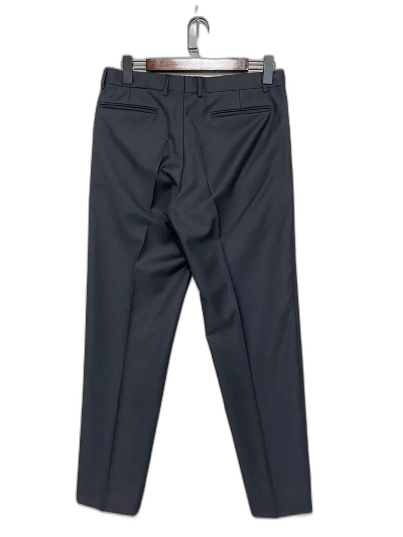 Classic Black Trousers with Strap