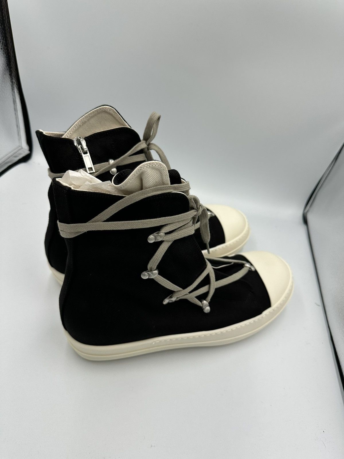 Rick Owens Drkshdw Rick Owens DRKSHDW Hexa High Sneakers Size US 13 / EU 46 - 6 Thumbnail