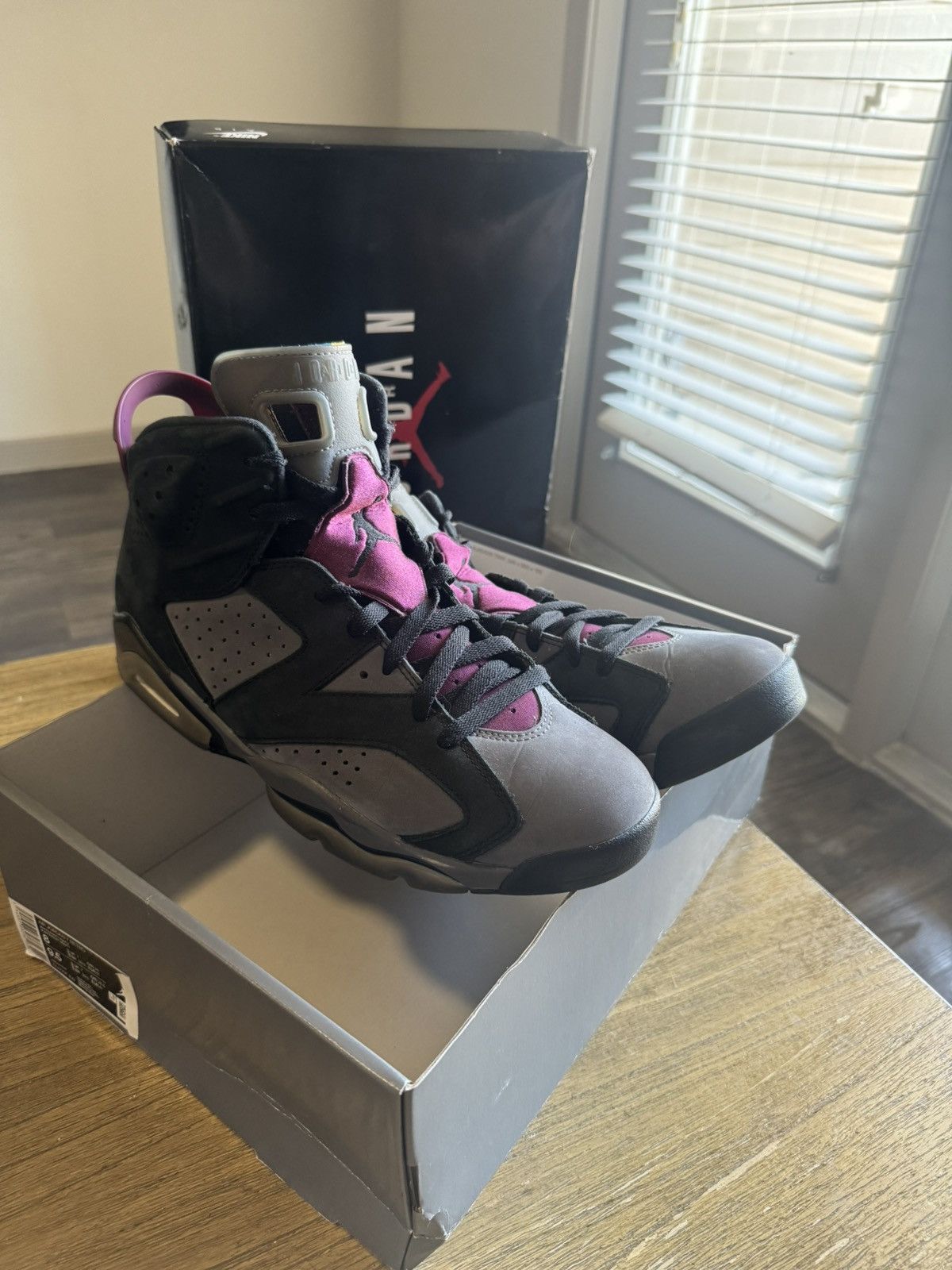 Jordan Brand Jordan 6 Bordeaux 2015 Sz 10 Size US 10 / EU 43 - 6 Thumbnail