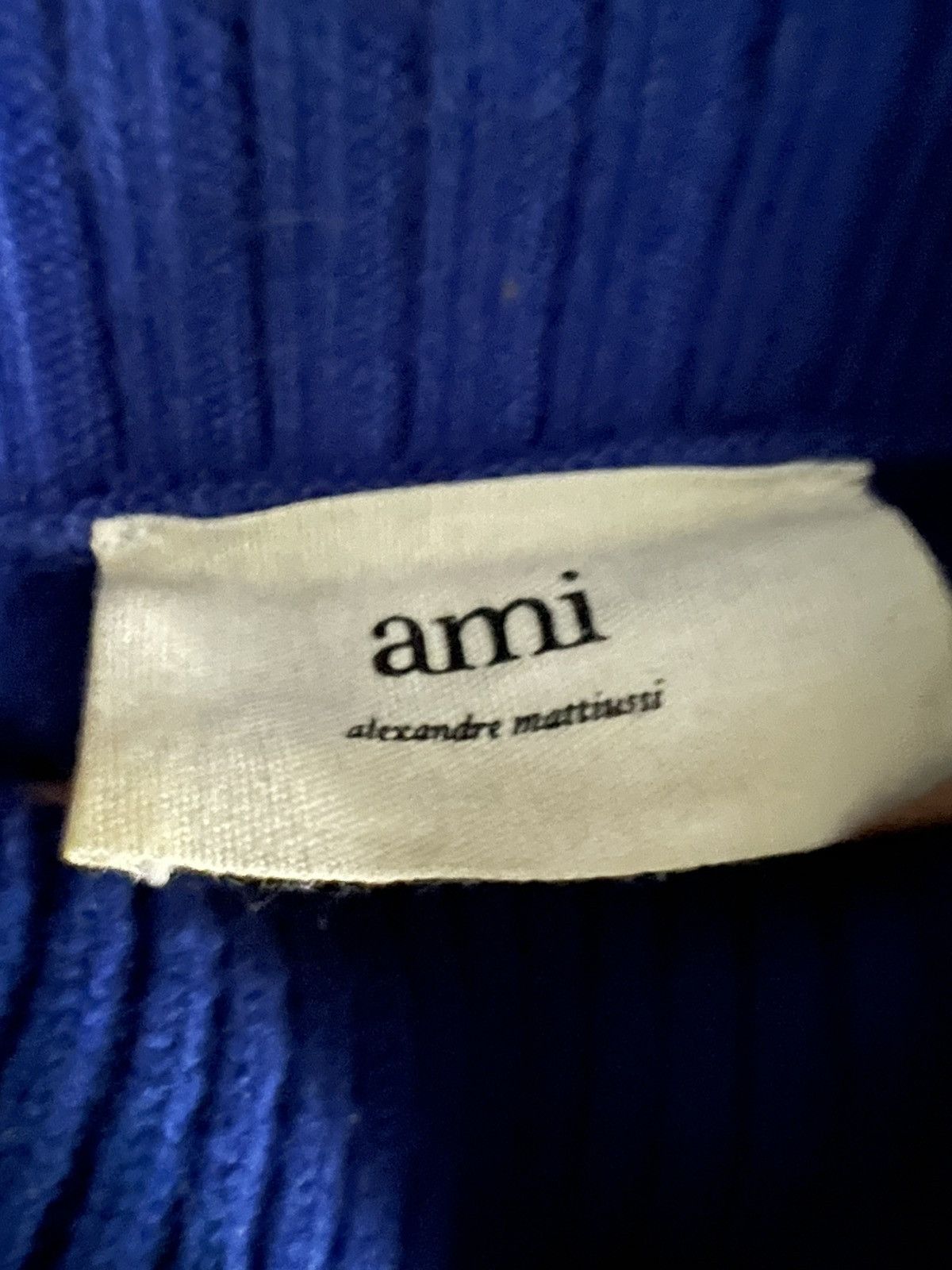 AMI Ami royal blue turtleneck sweater Size US L / EU 52-54 / 3 - 7 Thumbnail