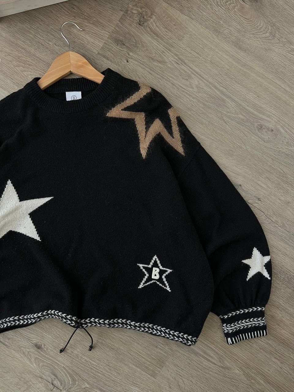 Bogner × Vintage Vintage Bogner Black Wool Ws Ski Sweater Size US M / EU 48-50 / 2 - 4 Thumbnail