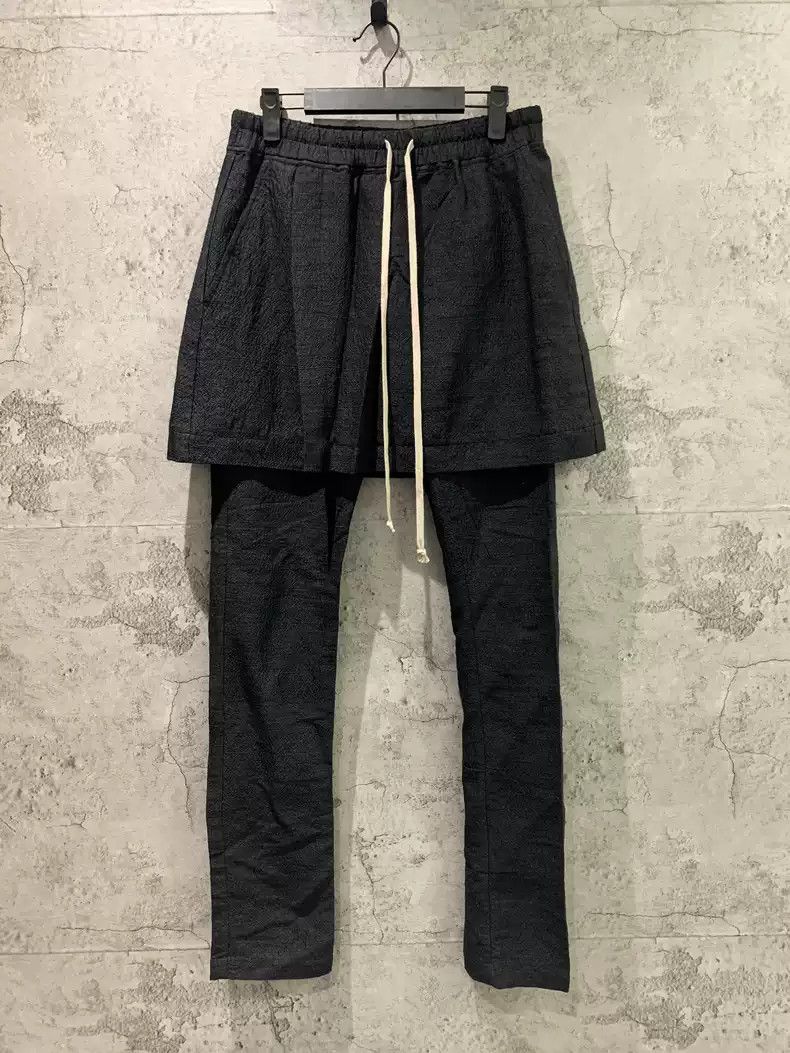 Rick owens jacket and skirt pants