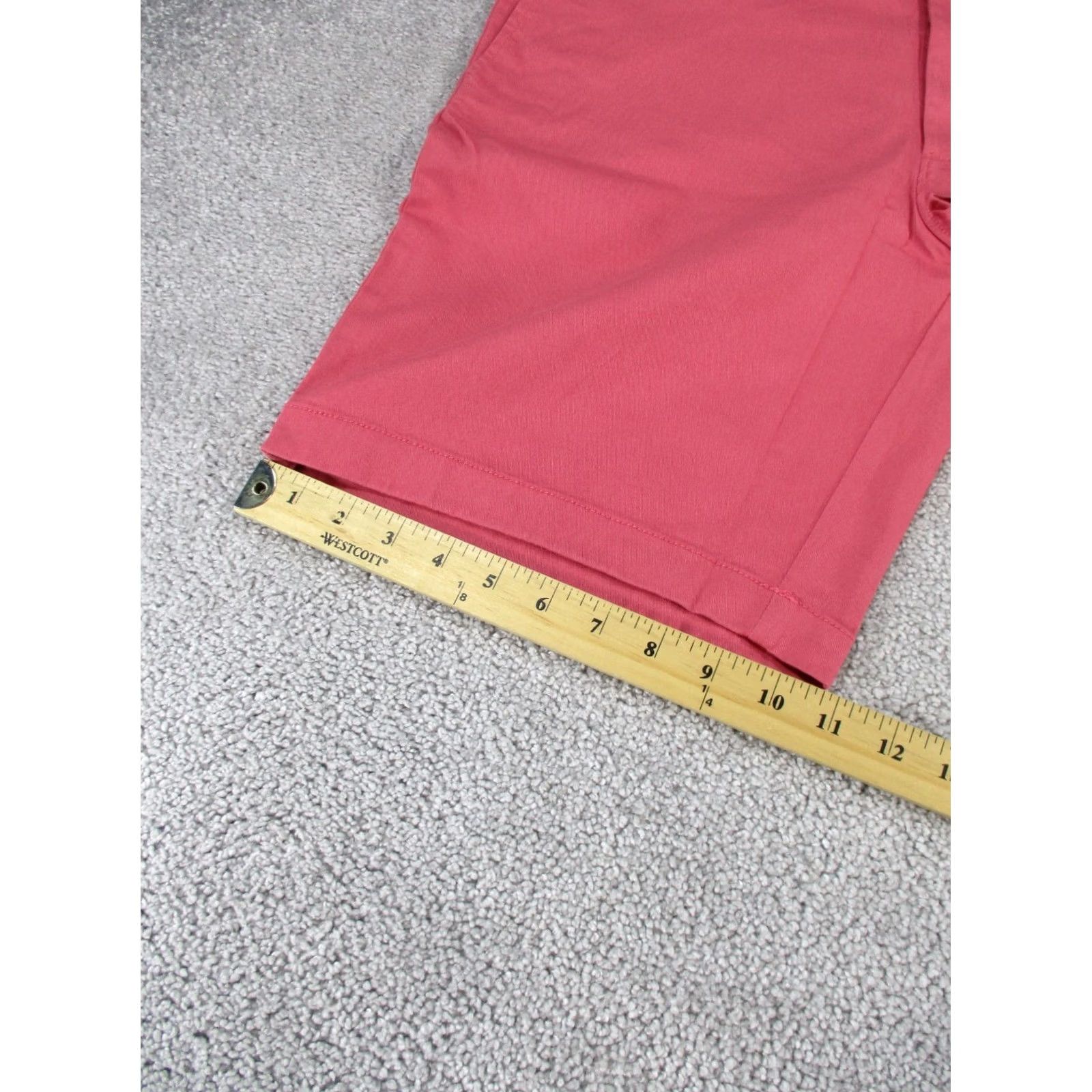 J.Crew J. Crew Mercantile Flex Shorts Mens 33 Red Chino 9" NEW Shirt Shorts Mens 33 Red Chinos 9" NEW Size US 33 - 4 Thumbnail