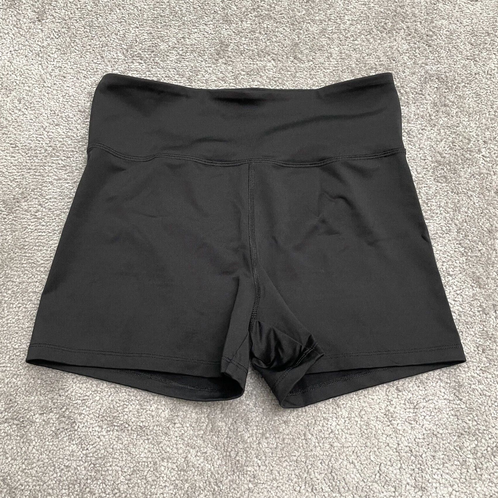 Forever 21 Forever 21 Biker Compression Shorts Womens L Black Active Stretch Athletic Size 36" / US 14 / IT 50 - 2 Thumbnail