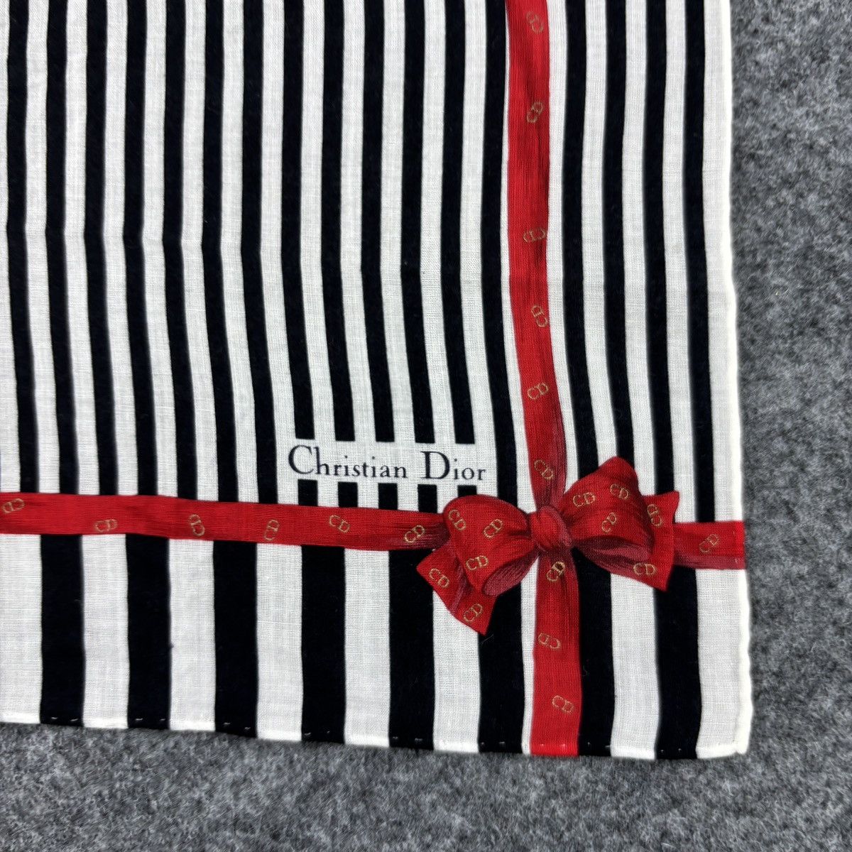 Christian Dior Monsieur × Vintage Handkerchief # E007 # Bandana # Neckerchief Size ONE SIZE - 3 Thumbnail