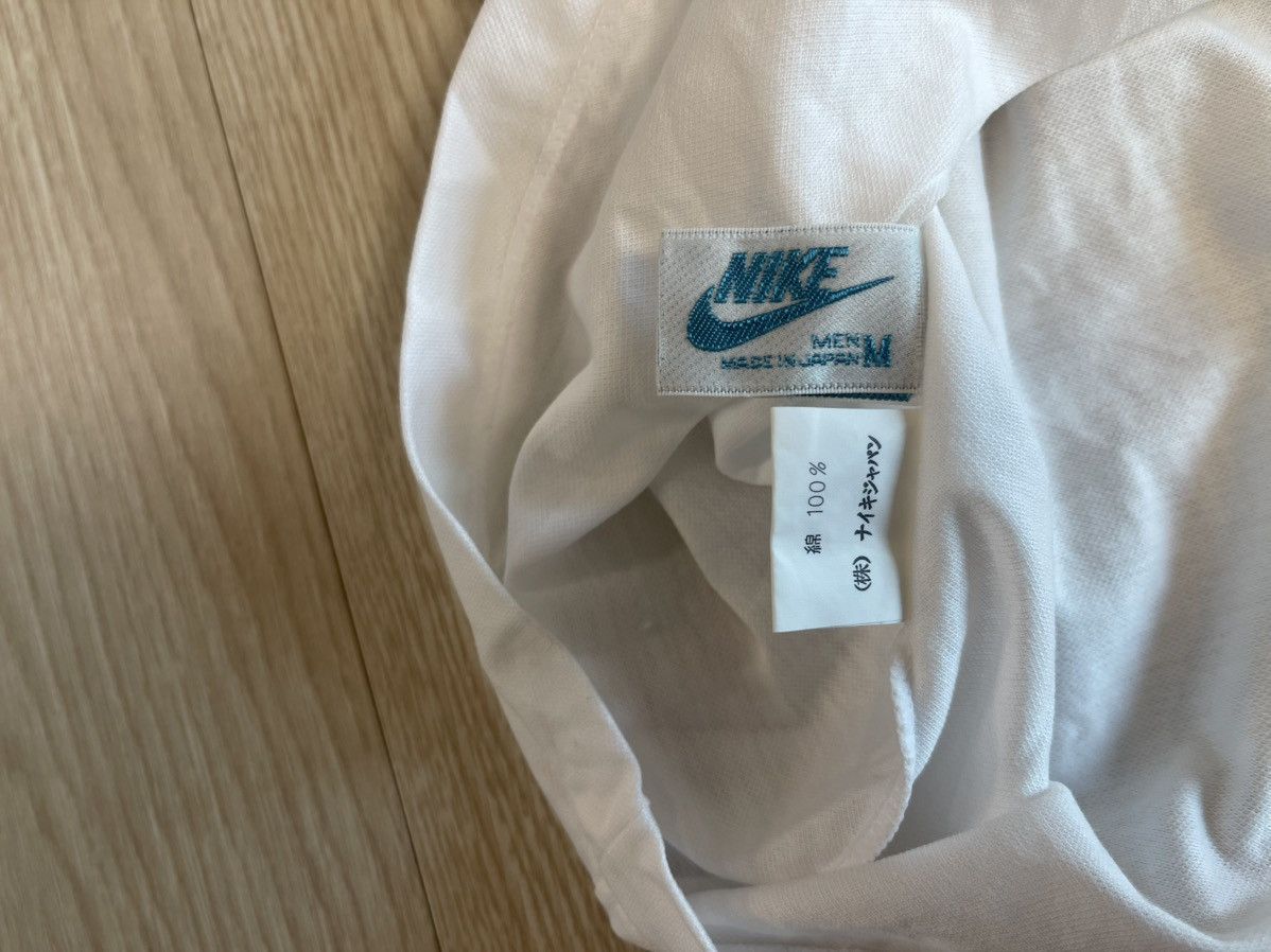 Nike Nike Blue Tag Japan Edition 80’s Vintage Polo Pique T-shirt Size US M / EU 48-50 / 2 - 4 Thumbnail