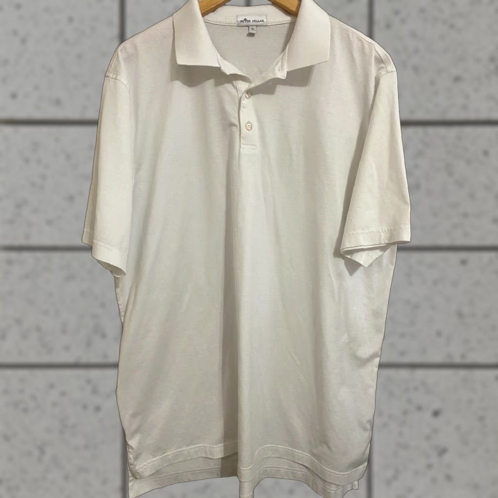 Peter Millar Peter Millar Short Sleeve Half Button Top XL Polo Polo Shirt Men Multicolor Striped Blue Colorful Shirt Size US XL / EU 56 / 4 - 1 Thumbnail