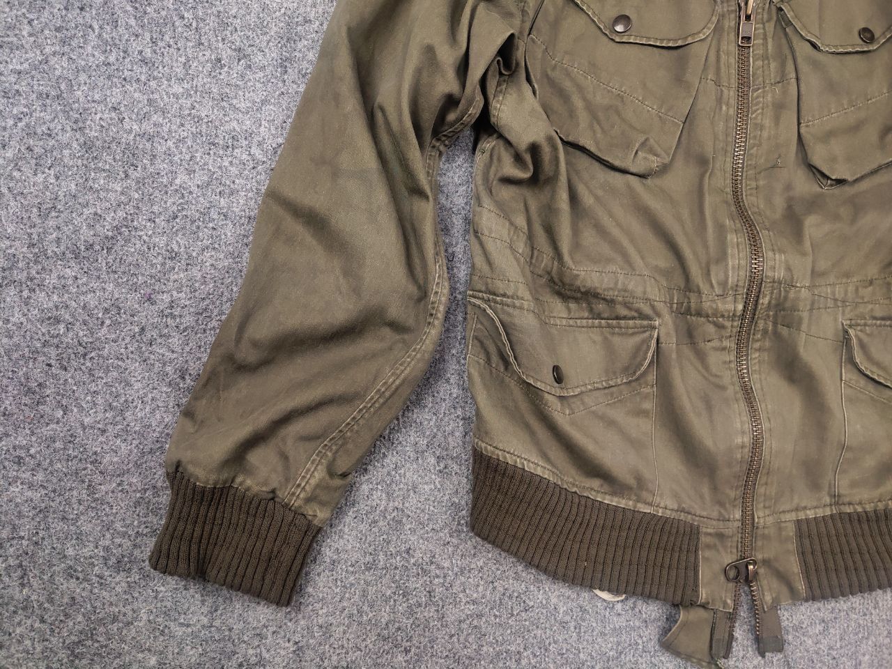 Allsaints Allsaints Spitalfields Vintage military bomber Pocket Jacket Size US M / EU 48-50 / 2 - 9 Thumbnail