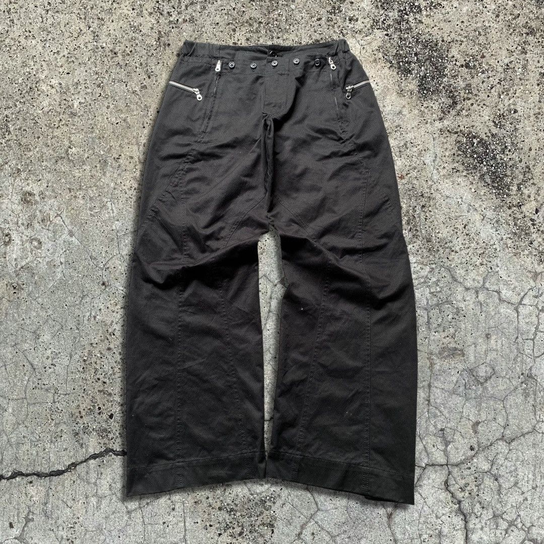 Yohji Yamamoto SS05 YOHJI YAMAMOTO Y’s MULTI ZIPPER BAGGY PANTS Size US 32 / EU 48 - 1 Thumbnail