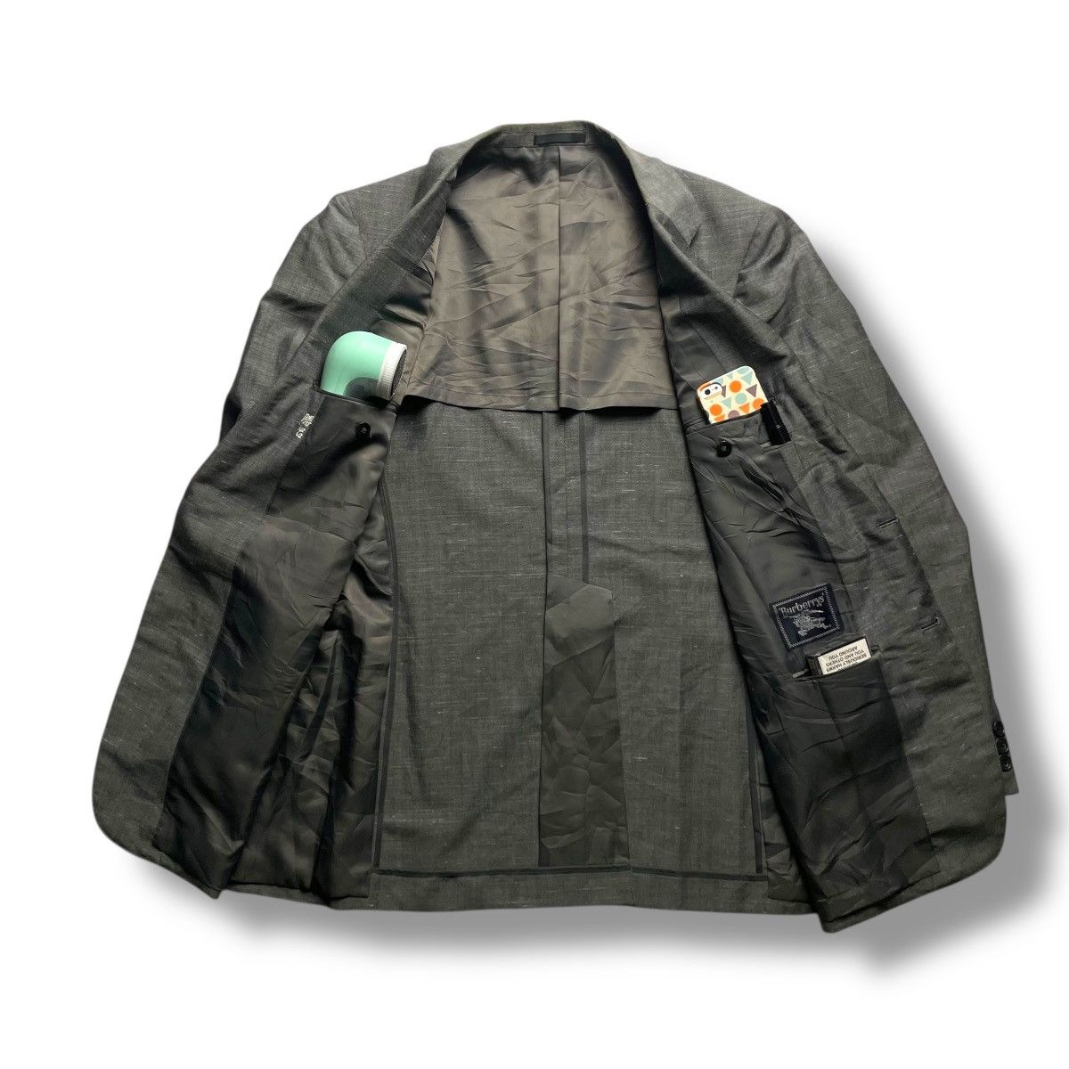 Burberry VINTAGE BURBERRY BLAZER COAT JACKET Size US L / EU 52-54 / 3 - 3 Thumbnail