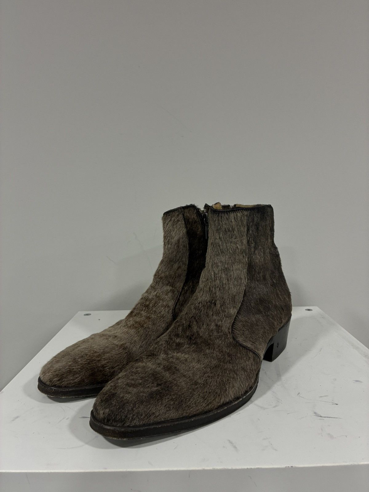 John Varvatos Ludlow Vintage Zip Boot 9 USA 42 EU Size US 9 / EU 42 - 7 Thumbnail