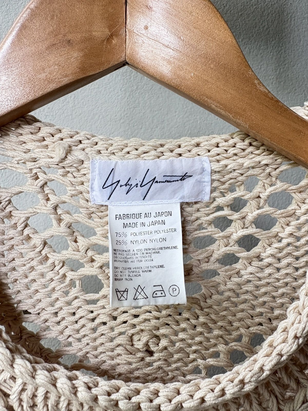 Yohji Yamamoto Yohji Yamamoto AW04 knitted blouse Size ONE SIZE - 4 Thumbnail