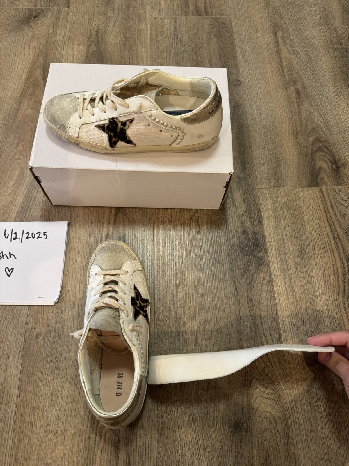 Golden Goose Golden Goose Lowtop Sneaker Size US 8 / IT 38 - 17 Thumbnail