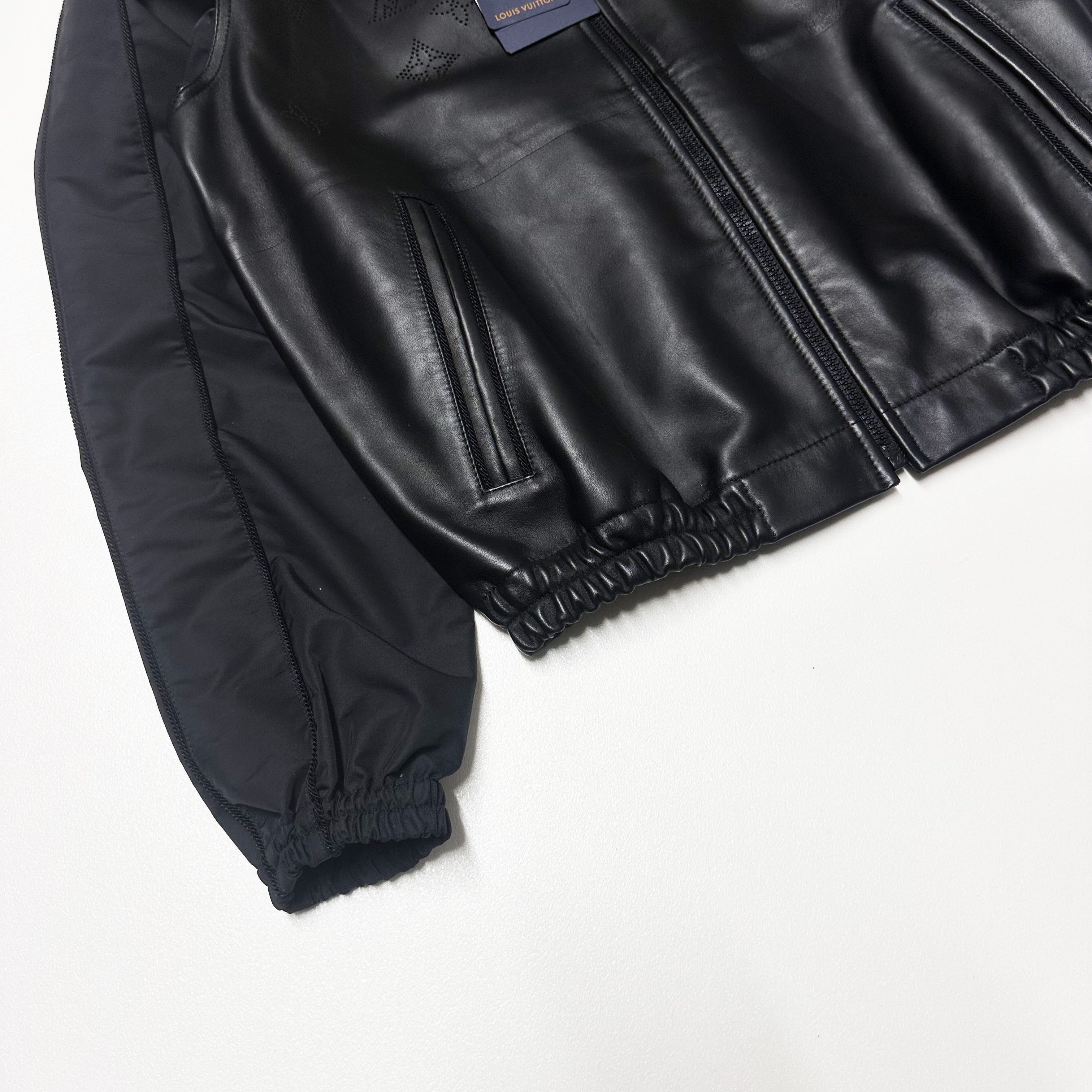 Louis Vuitton Louis Vuitton size 50 M L Leather jacket Monogram LV Size US M / EU 48-50 / 2 - 12 Thumbnail