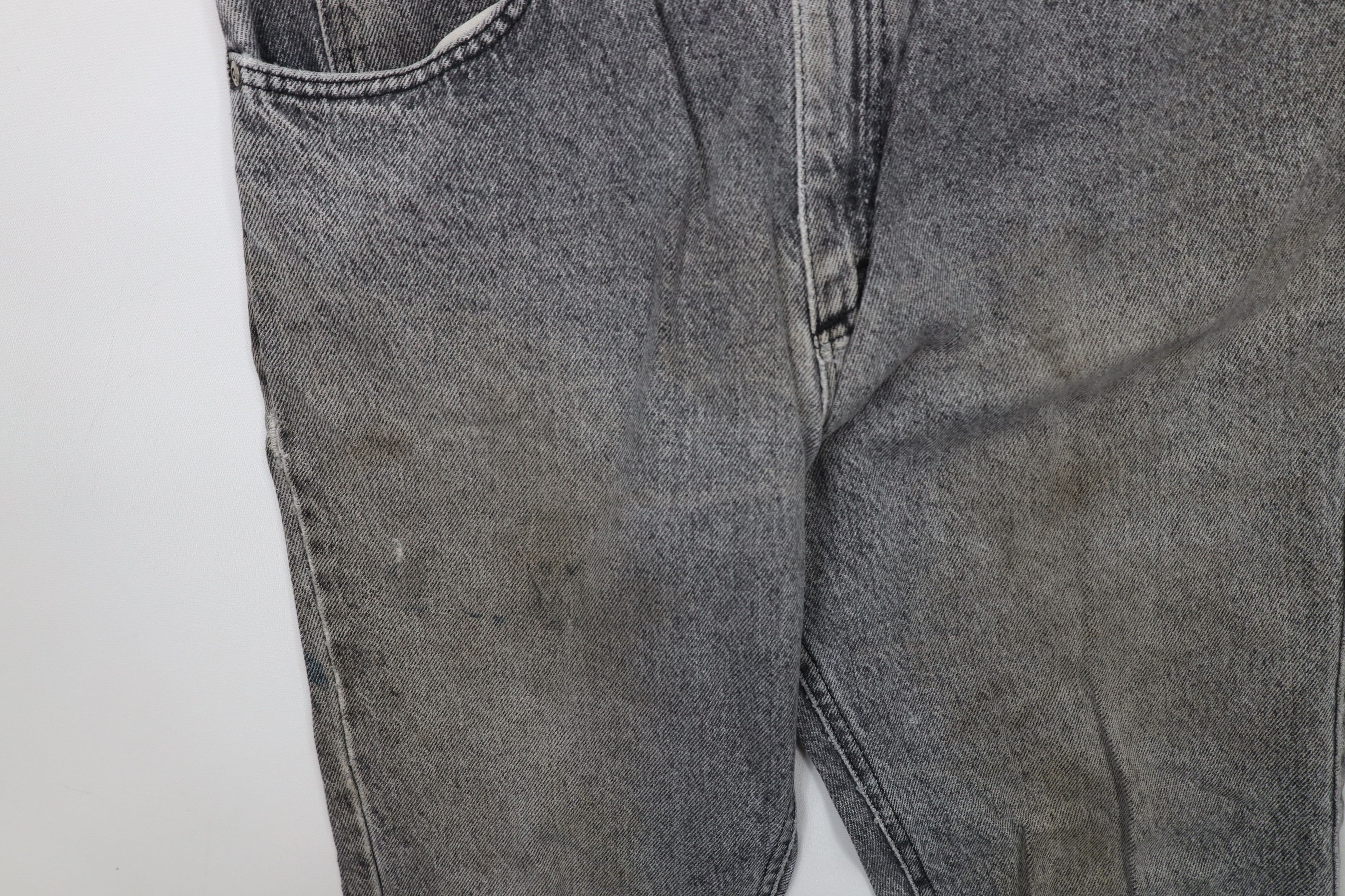Lee × Vintage Vintage 90s Lee Acid Wash Straight Leg Denim Jeans USA Size US 32 / EU 48 - 8 Thumbnail