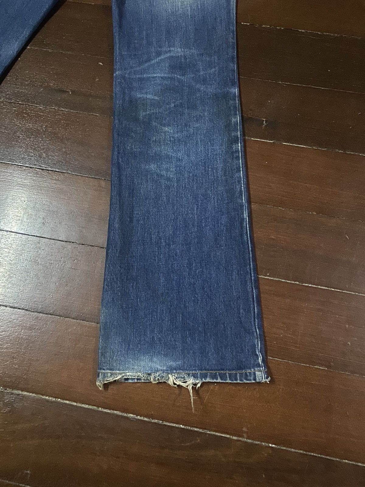 Yohji Yamamoto Vintage INED Homme BY Yohji Yamamoto BOOT CUT Distressed Size US 32 / EU 48 - 13 Thumbnail