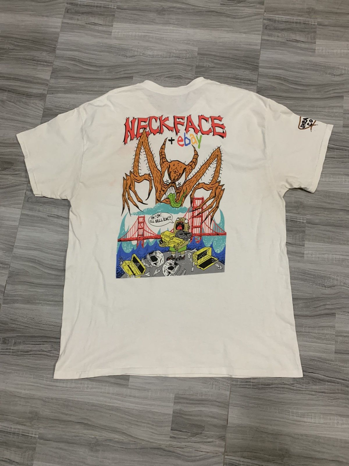 Neckface Neckface x ebay sneaker con tee Size US XL / EU 56 / 4 - 1 Thumbnail