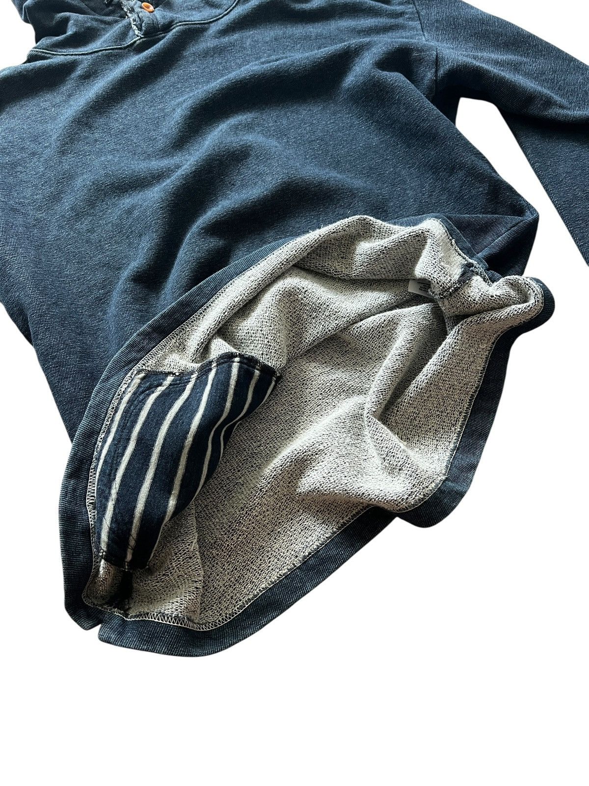 Kapital Vintage 45rpm Indigo Pullover Hoodie Kapital Size US M / EU 48-50 / 2 - 13 Thumbnail