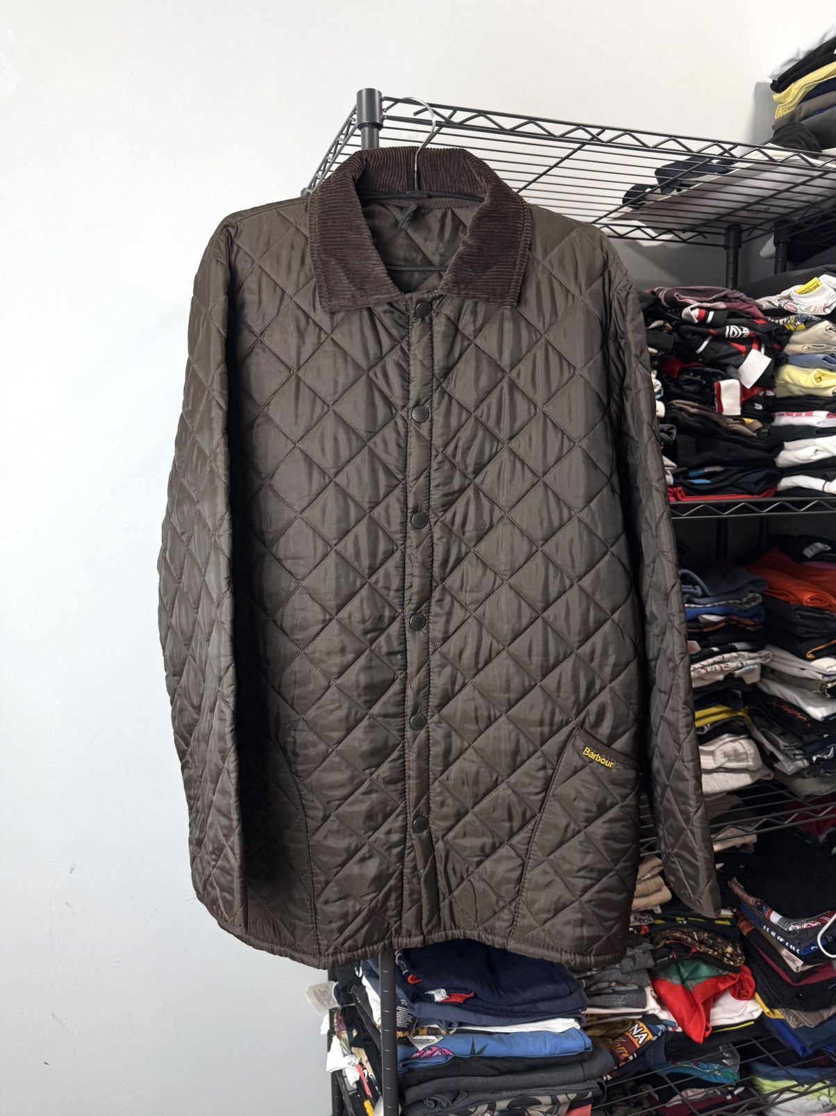 Barbour 💥 Vintage Barbour Quilted Jacket Streetwear Size US M / EU 48-50 / 2 - 1 Thumbnail