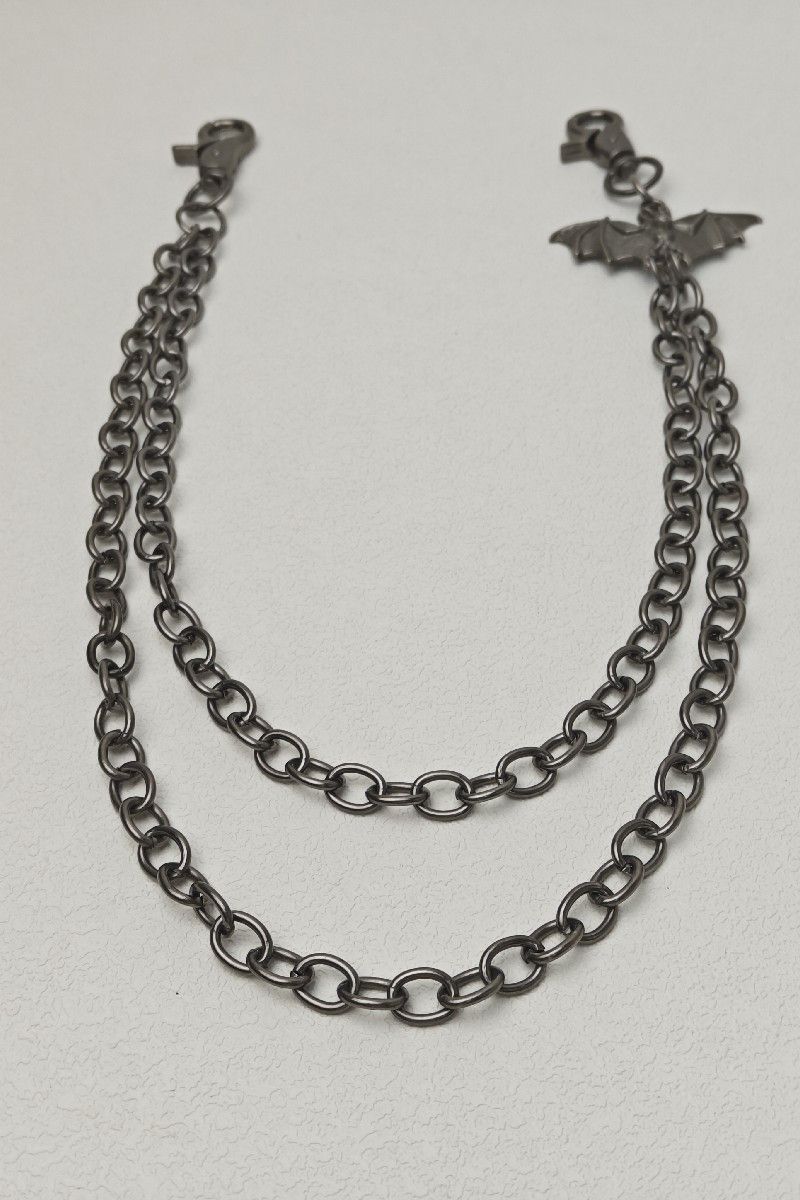 Jewelry Style Bat Gun Colour Bikers Pants Chain Size ONE SIZE - 2 Thumbnail