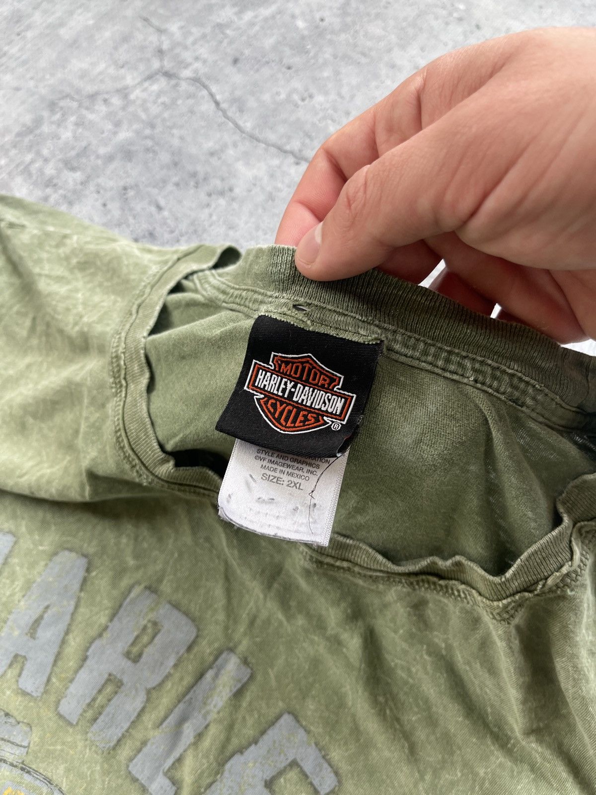 Harley Davidson × Vintage Vintage Harley Davidson Tee Size US XXL / EU 58 / 5 - 7 Thumbnail