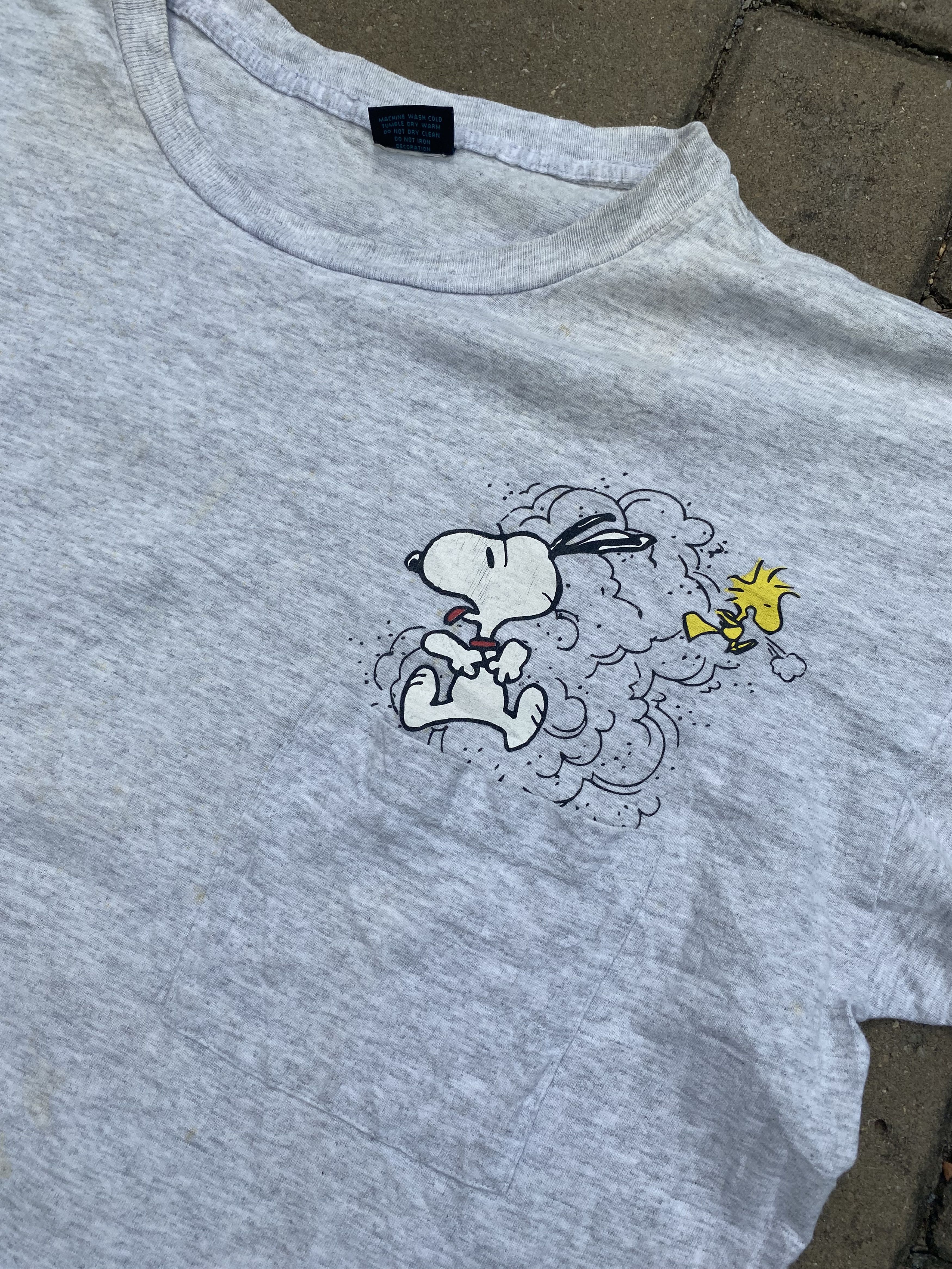Cartoon Network × Vintage Vintage snoopy pigpen original grunge tee shirt Size US XL / EU 56 / 4 - 6 Thumbnail