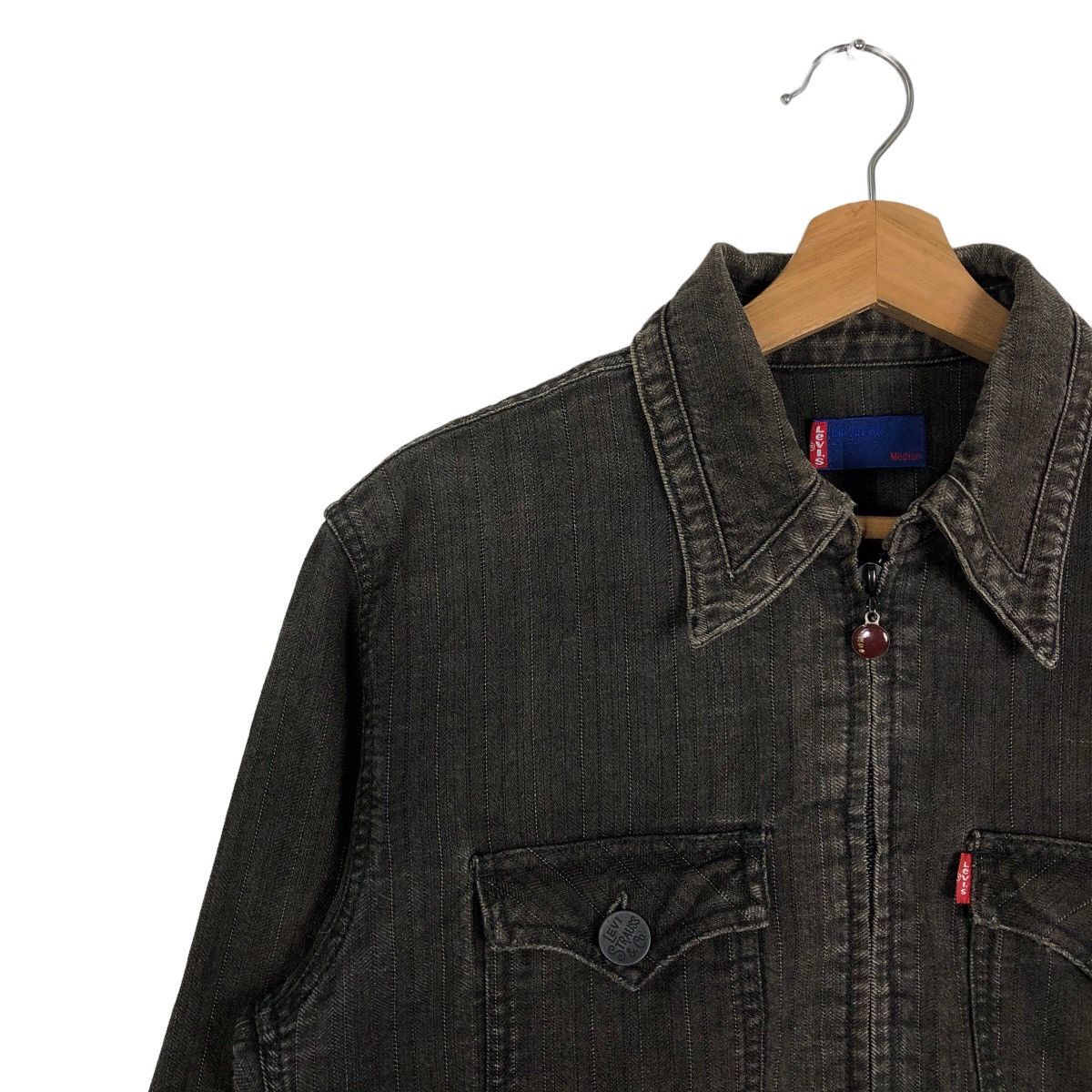 Levi's Vintage Clothing 🔥90’s Vintage Hikory Chore Jacket Levi’s Zipper Size US M / EU 48-50 / 2 - 7 Thumbnail