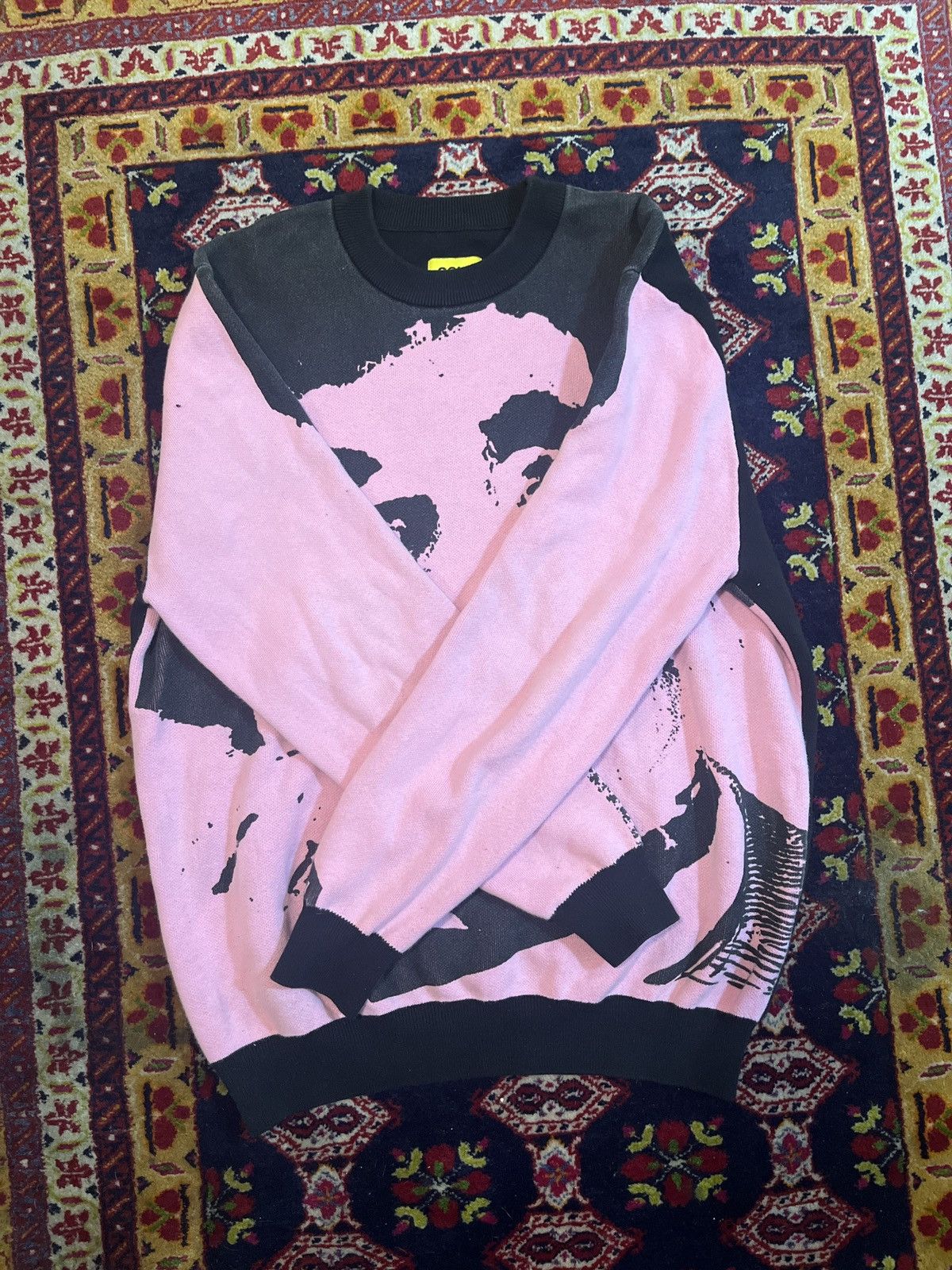 Golf Wang Golf Pink/Black face sweater size XL Size US XL / EU 56 / 4 - 2 Thumbnail