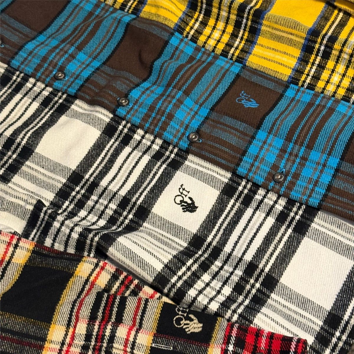 Off-White Off-White Colourblock OverShirt Size US S / EU 44-46 / 1 - 9 Thumbnail