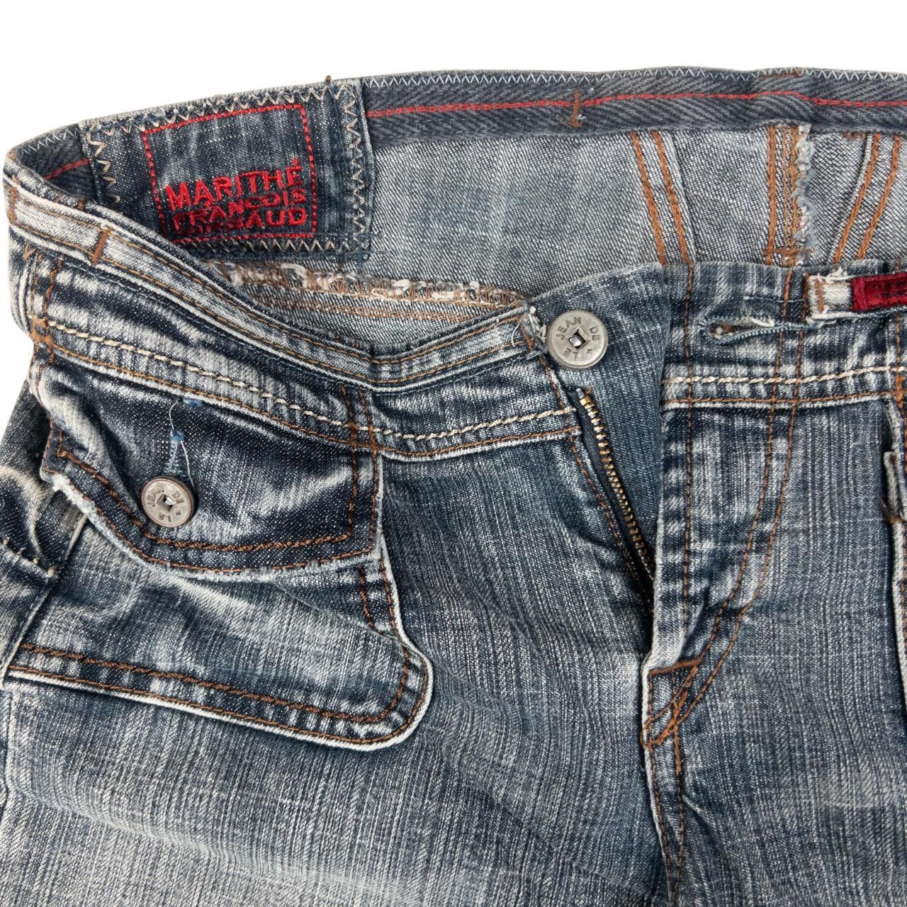 Marithe + Francois Girbaud Marithe + Francois Girbaud Low Rise Denim Jeans Size W30 Size 30" / US 8 / IT 44 - 5 Thumbnail