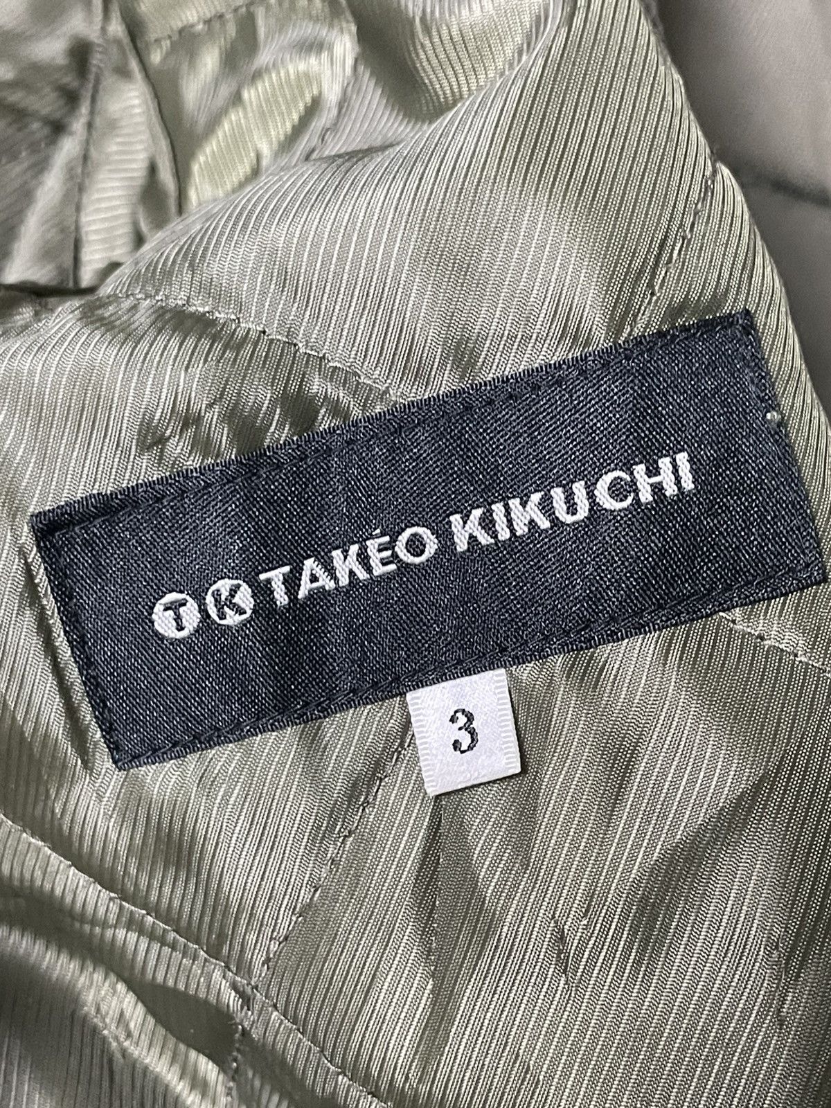Japanese Brand × Takeo Kikuchi × Vintage Vintage Takeo Kikuchi Double Breasted Coat (110) Size US XS / EU 42 / 0 - 9 Thumbnail