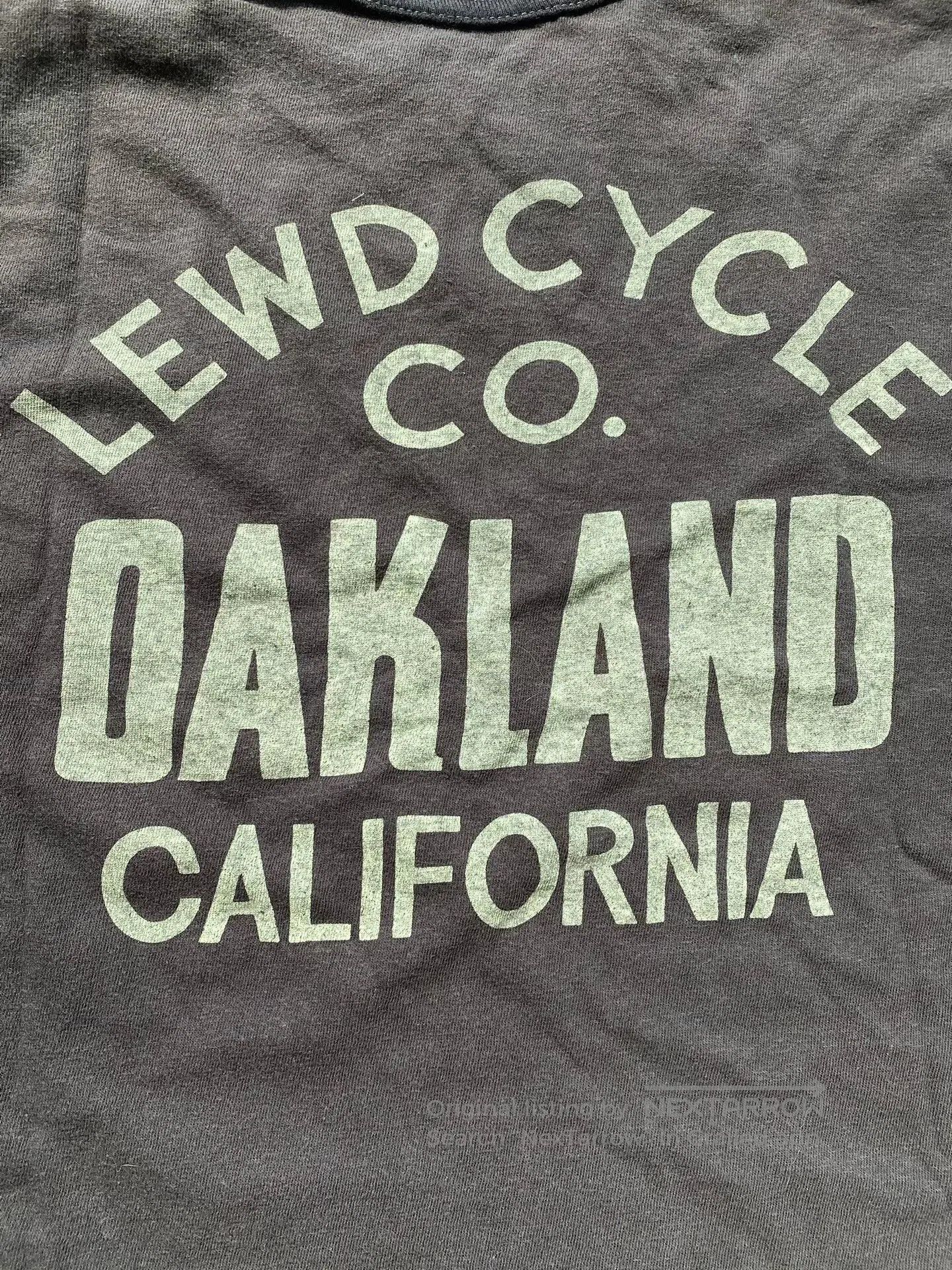 Freewheelers Lewd Cycle Co. Oakland Tee. Size US M / EU 48-50 / 2 - 4 Thumbnail
