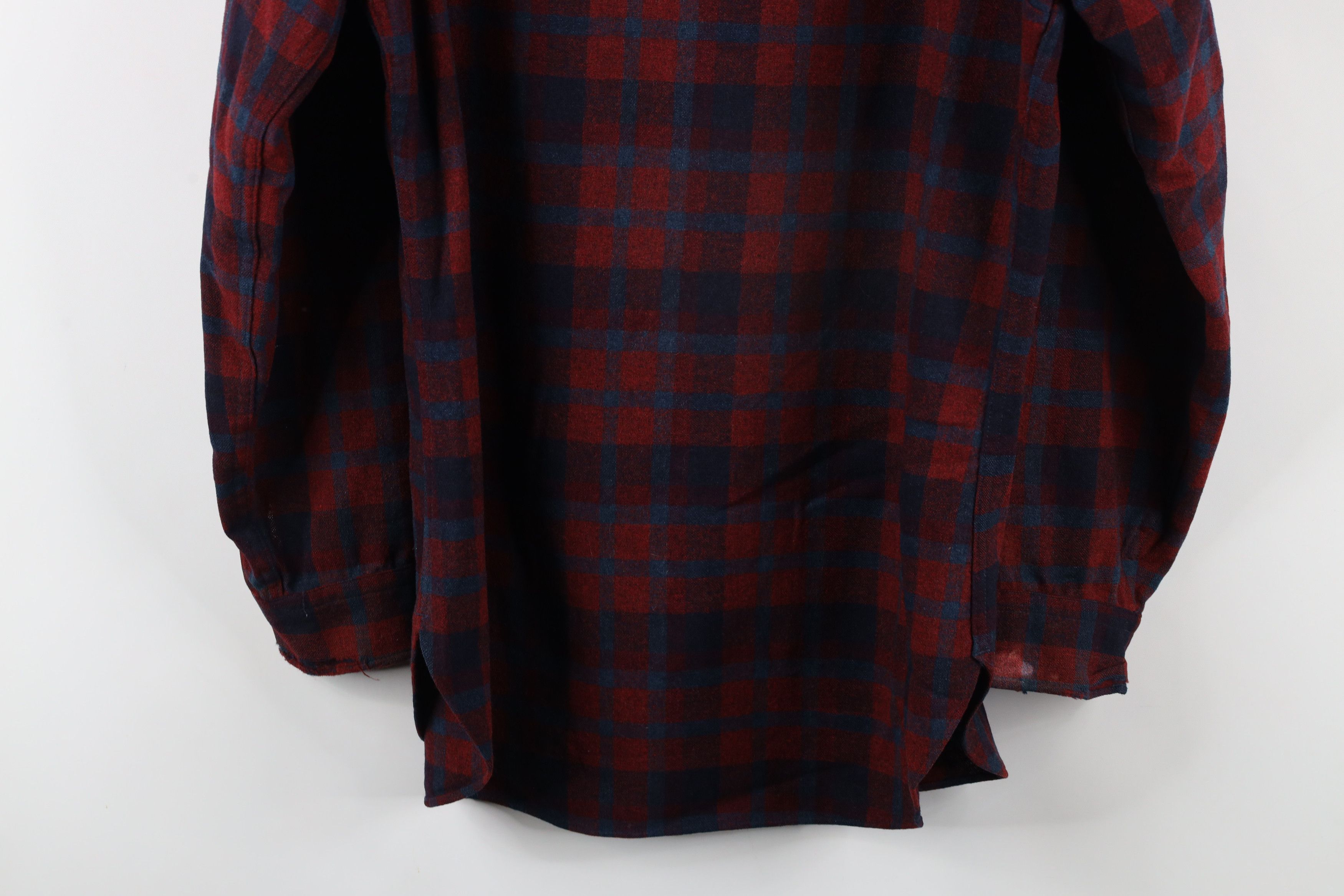 Pendleton × Vintage Vintage 70s Pendleton Wool Collared Board Button Shirt USA Size US M / EU 48-50 / 2 - 16 Thumbnail