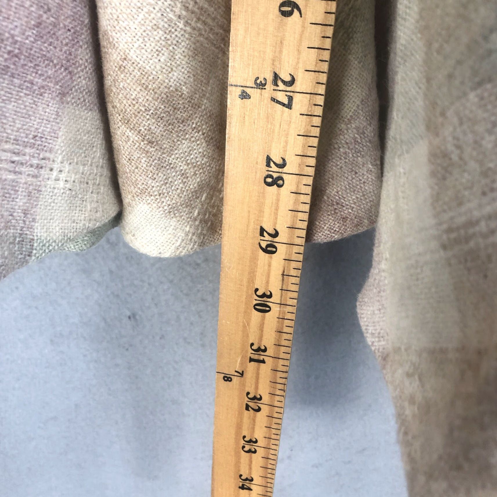 Sears VINTAGE Sears Skirt Womens Small Pastel Checks Wools Blend The Gathering 60s Size 28" / US 6 / IT 42 - 5 Thumbnail